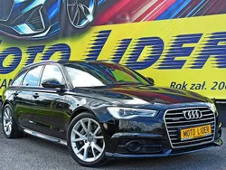 Czarny Używany 2017 Audi A6 S-Line Kombi | 96 900 zł (Uczciwa cena)