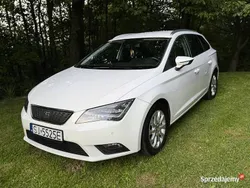 Biały Używany 2014 Seat Leon Kombi | 28 000 zł