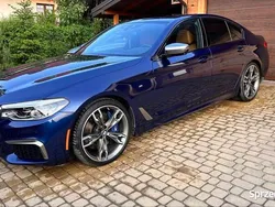 Niebieski Używany 2019 BMW M550 Sedan/Limuzyna | 179 900 zł