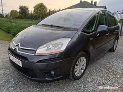 Bordowy Używany 2008 Citroën C4 Picasso Minivan | 15 900 zł