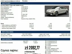 Grafitowy Nowe 2025 Hyundai Ioniq 6 Sedan/Limuzyna | 205 900 zł