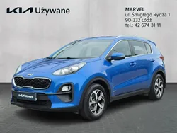 Niebieski Używany 2021 Kia Sportage 2 SUV | 88 900 zł (Uczciwa cena)