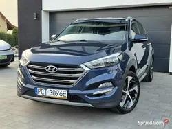 Niebieski Używany 2018 Hyundai Tucson SUV | 79 990 zł (Uczciwa cena)