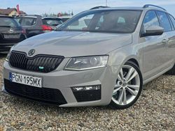 Szary (metalik) Używany 2015 Skoda Octavia vRS Kombi | 53 900 zł (Uczciwa cena)