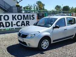 Srebrny Używany 2012 Dacia Sandero Hatchback | 13 900 zł (Dość drogi)
