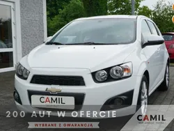 Biały Używany 2013 Chevrolet Aveo Hatchback | 16 900 zł