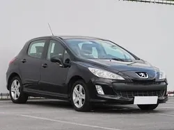 Czarny Używany 2010 Peugeot 308 Hatchback | 13 499 zł (Uczciwa cena)