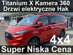 Czerwony Nowe 2024 Ford Tourneo Custom Titanium X Minivan | 291 387 zł (Dobra cena)