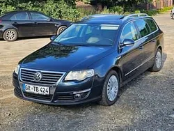 Niebieski Używany 2008 VW Passat Kombi | 9250 zł (Super Cena)