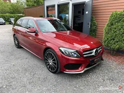 Bordowy Używany 2015 Mercedes C250 Kombi | 79 900 zł