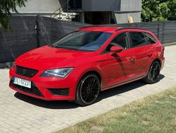 Czerwony (metalik, perła) Używany 2015 Seat Leon Kombi | 51 900 zł