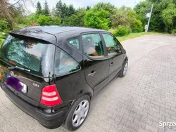 Czarny Używany 2002 Mercedes A170 Hatchback | 3300 zł (Uczciwa cena)