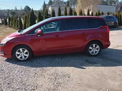 Bordowy Używany 2010 Peugeot 5008 Minivan | 21 900 zł