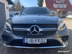 Szary Używany 2017 Mercedes GLC220 Coupe | 153 900 zł (Uczciwa cena)