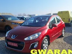 Bordowy (metalik) Używany 2012 Peugeot 308 Hatchback | 15 900 zł