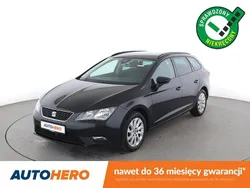 Czarny Używany 2015 Seat Leon Kombi | 48 500 zł (Uczciwa cena)