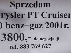 Używany 2001 Chrysler PT Cruiser | 3800 zł