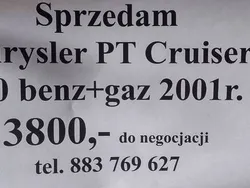 Używany 2001 Chrysler PT Cruiser | 3800 zł (Uczciwa cena)