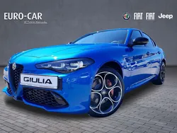 Lakier metalizowany misano blue Nowe 2024 Alfa Romeo Giulia Veloce Sedan/Limuzyna | 224 985 zł (Uczciwa cena)