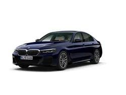 Niebieski tanzanite bmw individual metalizowany Używany 2021 BMW 520 Shadowline Sedan/Limuzyna | 149 900 zł (Dość drogi)