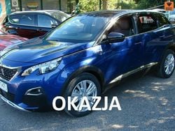 Niebieski Używany 2018 Peugeot 3008 GT-line SUV | 65 000 zł (Uczciwa cena)