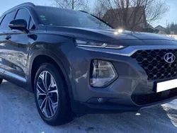 Szary Używany 2019 Hyundai Santa Fe SUV | 99 900 zł (Dobra cena)