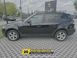 Czarny Używany 2008 BMW X3 SUV | 25 500 zł (Uczciwa cena)