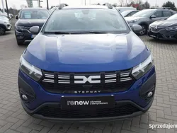 Niebieski Używany 2023 Dacia Sandero Expression Hatchback | 76 900 zł (Dość drogi)