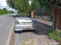 Srebrny Używany 2002 Peugeot 206 CC S16 Kabriolet | 9700 zł (Dość drogi)