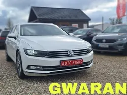 Biały Używany 2014 VW Passat Highline Kombi | 49 900 zł (Uczciwa cena)