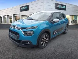Niebieski Używany 2023 Citroën C3 PureTech Hatchback | 57 900 zł (Uczciwa cena)