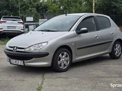 Szary (metalik) Używany 2005 Peugeot 206 Hatchback | 6000 zł