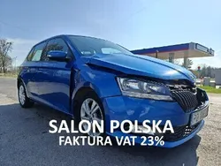 Niebieski Używany 2021 Skoda Fabia Hatchback | 16 900 zł