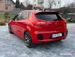 Czerwony Używany 2017 Kia Ceed GT-Line Coupe | 40 900 zł (Uczciwa cena)