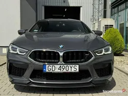 Szary Używany 2021 BMW M8 Shadowline Coupe | 399 000 zł