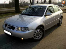 Srebrny (metalik) Używany 2001 Audi A3 Hatchback | 12 900 zł