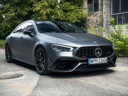 Szary Używany 2021 Mercedes CLA45 AMG AMG Sedan/Limuzyna | 217 777 zł