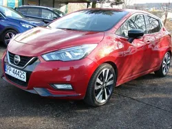 Czerwony ciemny (metalik) Używany 2019 Nissan Micra Hatchback | 49 900 zł (Uczciwa cena)