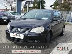 Czarny Używany 2005 VW Polo Hatchback | 7000 zł