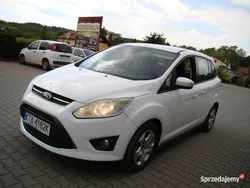 Biały Używany 2014 Ford Grand C-Max Trend Minivan | 19 900 zł (Dobra cena)