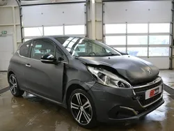Szary Używany 2015 Peugeot 208 GT-line Hatchback | 10 800 zł