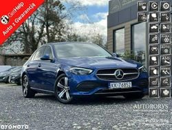 Niebieski Używany 2022 Mercedes C180 Sedan/Limuzyna | 149 890 zł (Uczciwa cena)