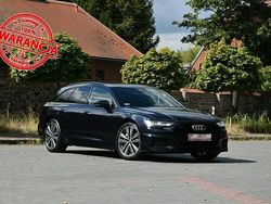 Niebieski ciemny (metalik, perła) Używany 2019 Audi A6 S-Line Kombi | 159 800 zł (Super Cena)