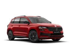 Czerwień velvet metalizowany Nowe 2025 Skoda Karoq SportLine SUV | 174 400 zł (Uczciwa cena)