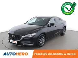 Czarny (metalik) Używany 2022 Mazda 6 Sports-Line Sedan/Limuzyna | 89 900 zł (Uczciwa cena)