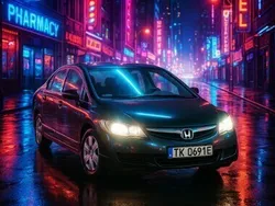 Czarny Używany 2009 Honda Civic Sedan/Limuzyna | 9500 zł (Super Cena)