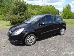 Czarny Używany 2007 Opel Corsa Hatchback | 6900 zł