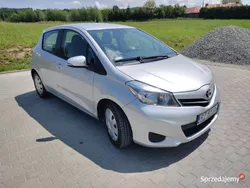 Srebrny Używany 2012 Toyota Yaris Hatchback | 15 900 zł (Dobra cena)