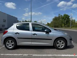 Srebrny Używany 2007 Peugeot 207 Hatchback | 6900 zł (Dobra cena)