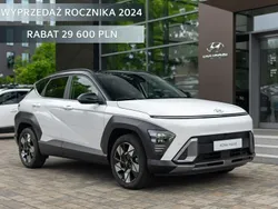 Biały (metalik) Nowe 2024 Hyundai Kona SUV | 133 900 zł (Super Cena)